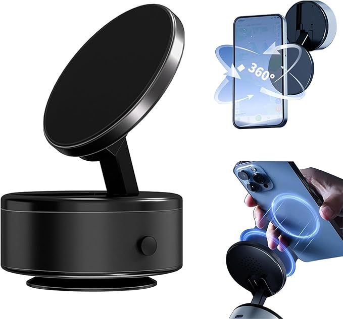 Foldable Magnetic Car Phone Holder