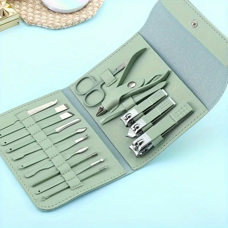 16 in 1 Stainless Steel Nail Trimming Set