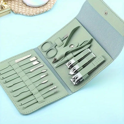 16 in 1 Stainless Steel Nail Trimming Set