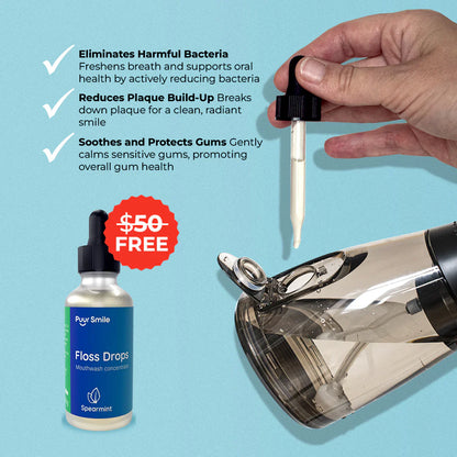 PUURSMILE WATER FLOSSER - 50% OFF EASTER SALE + 3 FREE GIFTS (WORTH $120)