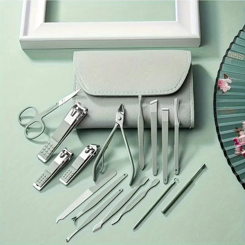 16 in 1 Stainless Steel Nail Trimming Set