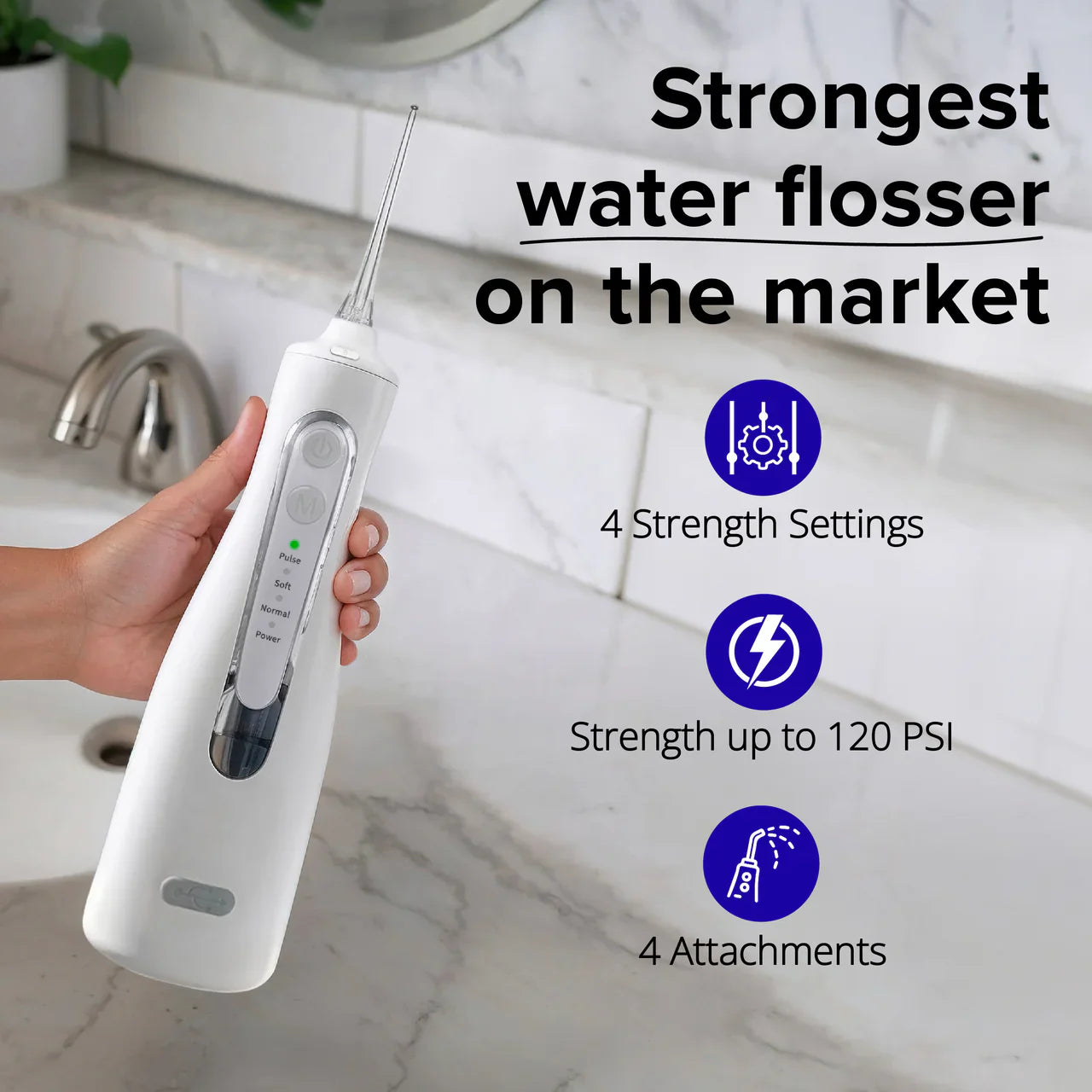 PUURSMILE WATER FLOSSER - 50% OFF EASTER SALE + 3 FREE GIFTS (WORTH $120)