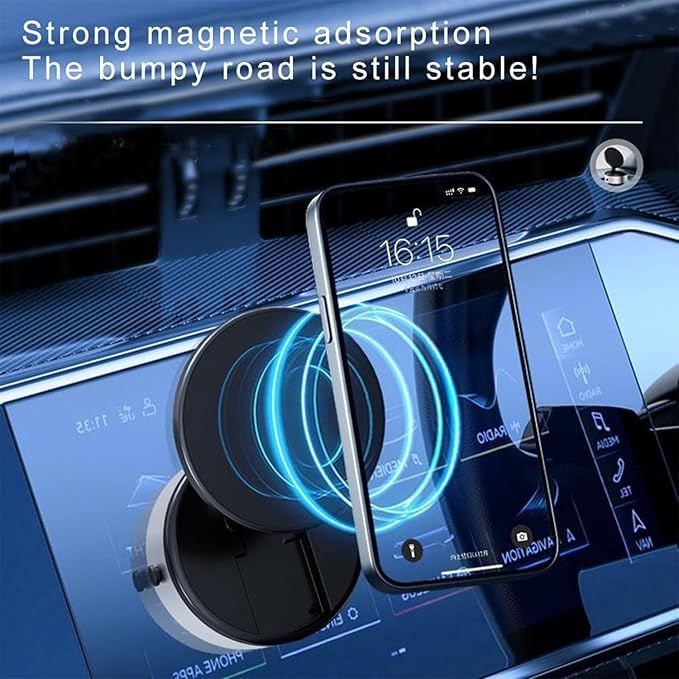 Foldable Magnetic Car Phone Holder